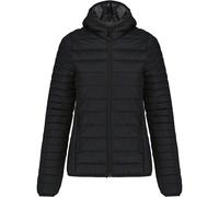 Lightweight Hooded Padded Jacket Kariban Black M