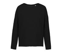Kariban Women's Oversized Sweatshirt in Black | Size: 10-12 Kariban Black 10-12