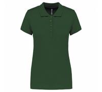 Kariban Women's Pique Polo Shirt in Dark Green | Size: 2XL Kariban Dark Green 2XL