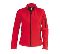Kariban Women's Soft Shell Jacket in Red | Size: Medium Kariban Red M