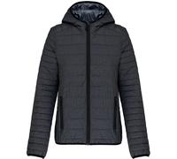 Kariban Women's Lightweight Hooded Padded Jacket in Grey | Size: 2XL Kariban Grey 2XL