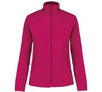Kariban Women's Maureen Microfleece Jacket in Fuchsia | Size: XS Kariban Fuchsia XS