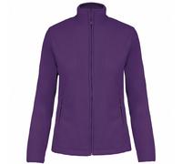 Kariban Women's Maureen Microfleece Jacket in Purple | Size: Large Kariban Purple L