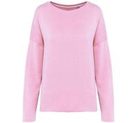 Kariban Women's Oversized Sweatshirt in Pale Pink | Size: Large/XL Kariban Pale Pink L/XL