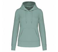 Kariban Women's Plain Pale Pink Hoodie in Dark Grey | Size: Medium Kariban Dark Grey M