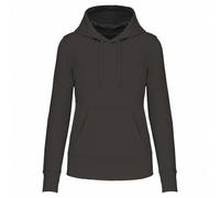 Kariban Women's Plain Pale Pink Hoodie in Mid Grey | Size: XS Kariban Mid Grey XS
