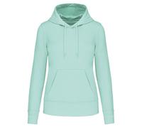 Kariban Women's Plain Pale Pink Hoodie in Mint | Size: Medium Kariban Mint M