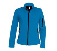 Kariban Women's Soft Shell Jacket in Aqua | Size: XL Kariban Aqua XL