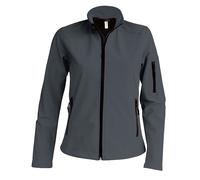 Kariban Women's Soft Shell Jacket in Dark Grey | Size: XL Kariban Dark Grey XL