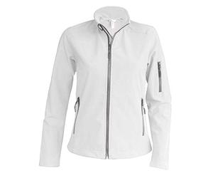 Kariban Womens Soft Shell Jacket White M