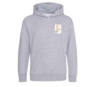 Karim Benzema Real Madrid Icon Frame Kids Hoodie - Gray / 9-11 years