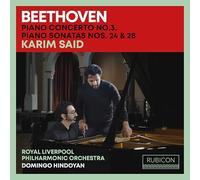 KARIM SAID - BEETHOVEN PIANO CONCERTO NO. 3 PIANO SONATAS - CD ALBUM - F123z