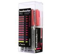 KARIN Brushmarker PRO 12"Flowers Colours" Set,Assorted,Brushmarker PRO 12 Flower Colours Set