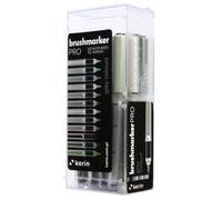 KARIN Brushmarker PRO 12 "Grey colours set