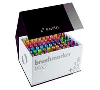 Karin Brushmarker PRO Mega Box Plus 72 colours + 3 blenders set