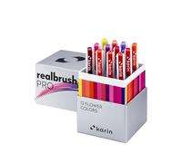 Karin Realbrush PRO Flower Colors - a set of 12 brushes in an exclusive and protective case.