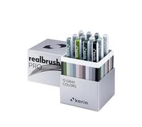 Karin Realbrush PRO Gray Colors - A set of 12 brushes in an exclusive and protective case.