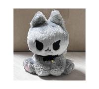 Karina Aespa Jjimyang Kitty Plush Doll Cute Sitting Cat Toy With Collar Gift Fan