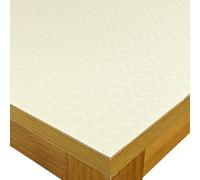 Karina Home 150cm x 100cm Heat Resistant Rectangular Table Protector (Cream, 150cm x 100cm)