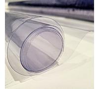 Karina Home Crystal Clear Transparent Waterproof PVC Vinyl Tablecloth Cover Protector on a Roll 140cm x 35metres