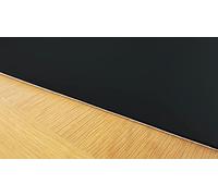 Karina Home Round EXTRA WIDE Heat Resistant Black Table Protector Round (Black, 183cm)