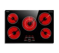 Karinear 5 zone ceramic hob 77cm