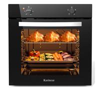 Karinear Electric Oven 65L Built in Knob Control 5 Functions 2000W Plu