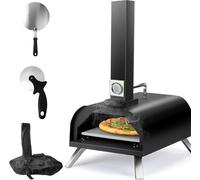 Karinear Pizza Oven Wood Pellets 12inch Outdoor Pizza Oven with Accessories for Garden Yard, Outdoors, Camping