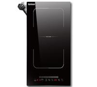 Karinear Plug in Induction Hob with Flex Zone 13Amp 2800W 2 Ring Electric Hob 30cm with 99 Min Timer Safe Lock Black 13AMP