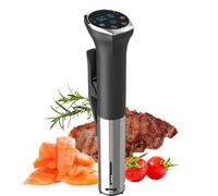 Karinear Sous Vide Machine 1100W Immersion Circulator with Temperature Time LED Display Stainless Steel Touch Control Silent Style for All Bodybuilder