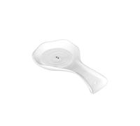 Karisky Spoon Rest for Stove Top, Large Ceramic Spoon Holder for Counter, Cooking Spoon Holder for Utensils, Coffee Spoons, Spatula, Ladle, Tongs, White