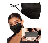 KARIZMA Beverly Hills Silk Face Mask - Luxury Fashionable Designer Washable Fabric Reusable Facemask for Women