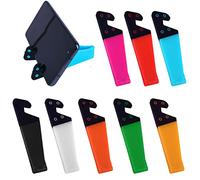 Karjiaja 8 Pcs Foldable Cell Phone Stand - V Shaped, Adjustable Universal Phone Holder