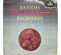Karl BÃ¶hm - Johannes Brahms - Wilhelm Backhaus, Wiener Philharmoniker, Karl Böhm - Konzert Nr. 1 Für Klavier Und Orchester - Decca - LXT 5364