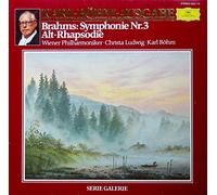 Karl-Böhm-Ausgabe - Brahms: Symphonie Nr. 3 / Alt-Rhapsodie [Vinyl LP] [Schallplatte]