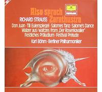 Karl Böhm & Berliner Philharmoniker - Strauss: ALSO SPRACH ZARATHUSTRA / Don Juan / Till Eulenspiegel / Salomes Tanz / Walzer aus 'Der Rosenkavalier' / Festliches Präludium [Vinyl Doppel-LP] [Schallplatte]