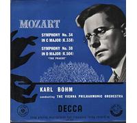 Karl Bohm / Vienna Philharmonic Orchestra - Mozart - Symphonies Nos. 34 & 38