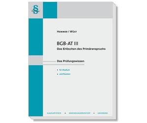 Karl-Edmund Hem 12430 - Skript BGB-AT III - Erlöschen des Primäransp (Paperback)