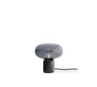 Karl-Johan Table Lamp Black Marquina w. Smoked Glass