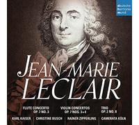 Karl Kaiser; Christine Busch; Rainer Zipperling; Camerata Koln - Leclair: Flute Concerto; Violin Concertos; Trio