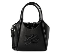 Karl Lagerfeld Autograph Handbag Genuine Leather 26 cm black