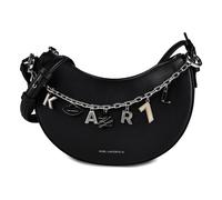 Karl Lagerfeld Autograph Shoulder bag Genuine Leather 23 cm black