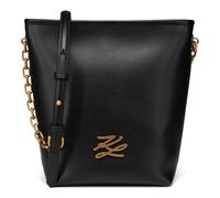 Karl Lagerfeld Autograph Shoulder bag Leather 23 cm black