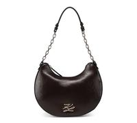 Karl Lagerfeld Autograph Shoulder Bag Leather 28.5 cm brown