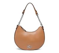 Karl Lagerfeld Autograph Shoulder Bag Leather 28 cm brown