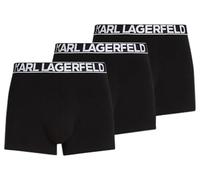 KARL LAGERFELD B.V Bold Elastic Trunks (Pack of 3), Black, XL, black, XL