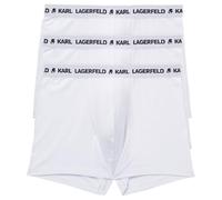 Karl Lagerfeld B.V Logo Trunk Set (3 Pack), White, XL