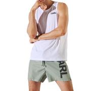 KARL LAGERFELD B.V Men's Karl Logo Tank Top T-Shirt, White, S
