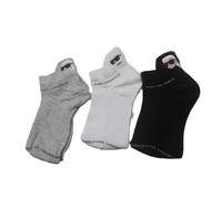 Karl Lagerfeld B.V Women's Ikon Socks (3 Pack) Multi Pack, Black/White/Grey, 35-38