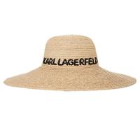 KARL LAGERFELD B.V Women's K/Essential Raffia Sunhat Sun Hat, Natural, One Size